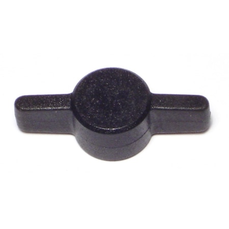 Midwest Fastener 5/16" Black Plastic Tee Thumb Screw Knobs 5PK 70883